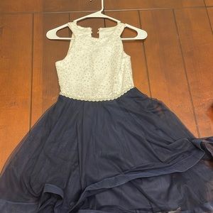 Formal girls dress - Navy